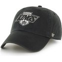 casquette-courbee-noire-avec-l-ancien-logo-los-angeles-kings-nhl-clean-up-47-brand