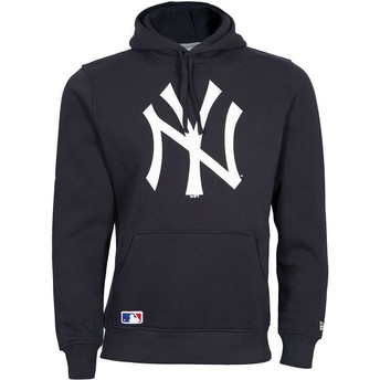 Sweat à capuche bleu marine Pullover Hoodie New York Yankees MLB New Era
