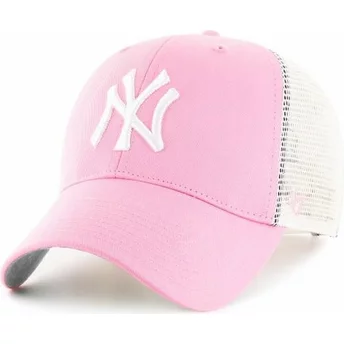 Casquette trucker rose New York Yankees MLB 47 Brand