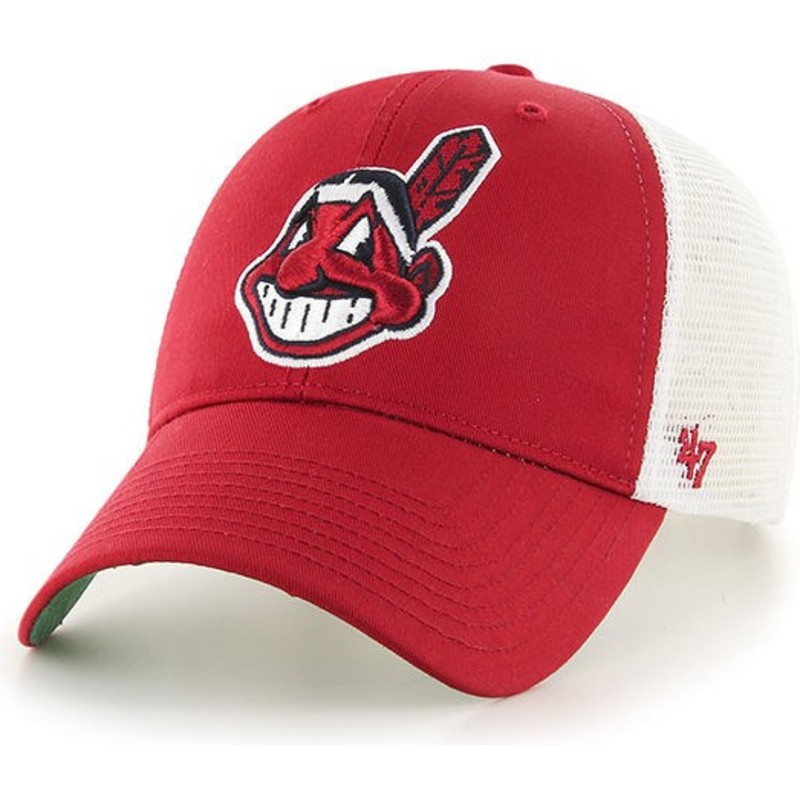 casquette-trucker-rouge-cleveland-indians-mlb-mvp-branson-47-brand