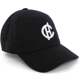 Casquette courbée noire Aspen avec logo CH Caphunters