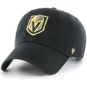 casquette-courbee-noire-vegas-golden-knights-nhl-clean-up-47-brand