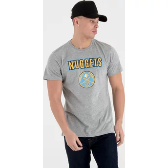 T-shirt à manche courte gris Denver Nuggets NBA New Era