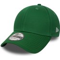casquette-courbee-verte-ajustee-39thirty-basic-flag-new-era