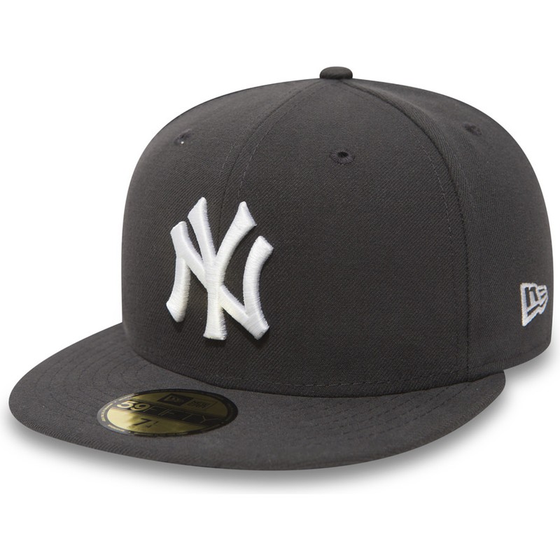 casquette-plate-piedra-ajustee-59fifty-essential-new-york-yankees-mlb-new-era