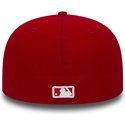 casquette-plate-rouge-ajustee-59fifty-essential-new-york-yankees-mlb-new-era