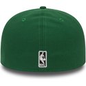 casquette-plate-verte-ajustee-59fifty-essential-boston-celtics-nba-new-era