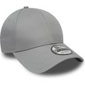 casquette-courbee-grise-ajustable-9forty-basic-flag-new-era
