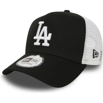 Casquette trucker noire Clean A Frame Los Angeles Dodgers MLB New Era