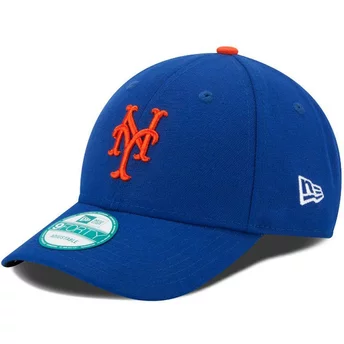 Casquette courbée bleue ajustable 9FORTY The League New York Mets MLB New Era