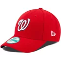 casquette-courbee-rouge-ajustable-9forty-the-league-washington-nationals-mlb-new-era