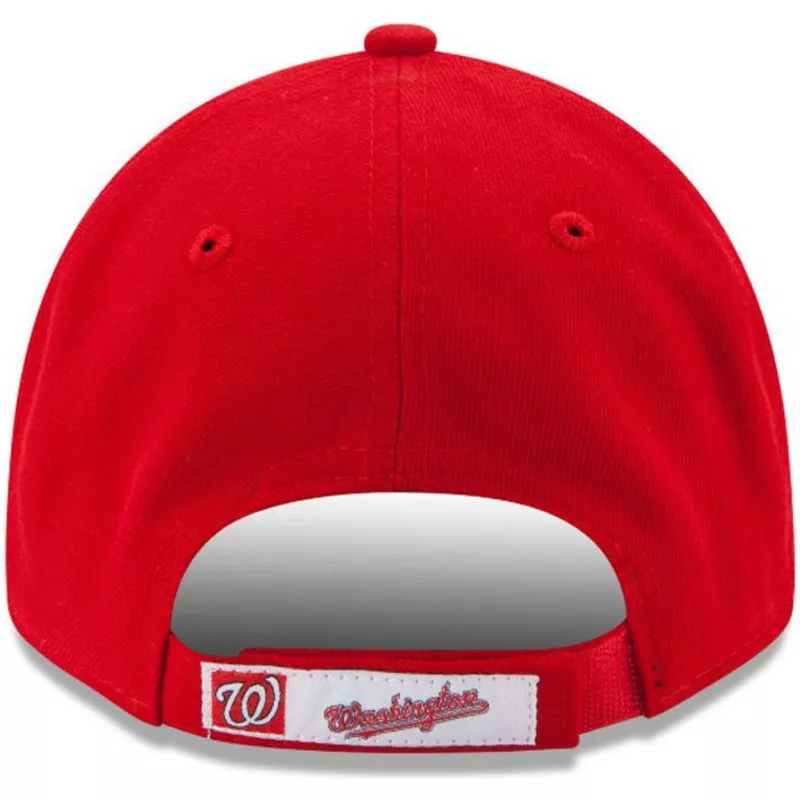casquette-courbee-rouge-ajustable-9forty-the-league-washington-nationals-mlb-new-era