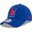 casquette-courbee-bleue-ajustable-9forty-the-league-los-angeles-clippers-nba-new-era