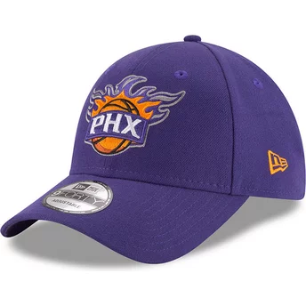 Casquette courbée violette ajustable 9FORTY The League Phoenix Suns NBA New Era