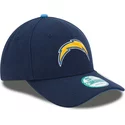 casquette-courbee-bleue-marine-ajustable-9forty-the-league-los-angeles-chargers-nfl-new-era