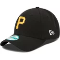 casquette-courbee-noire-ajustable-9forty-the-league-pittsburgh-pirates-mlb-new-era