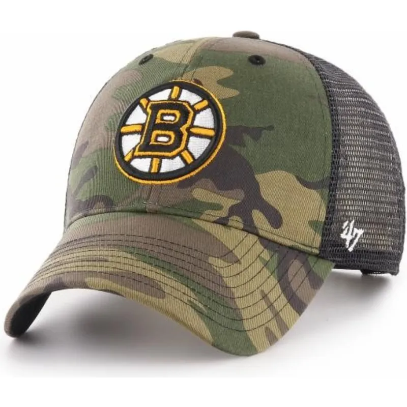 Casquette Baseball Boston Bruins Noire - Logo Brodé, Taille Unique Ajustable - Neuve Avec étiquette