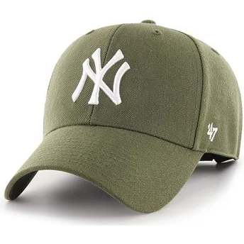 Casquette courbée verte New York Yankees MLB MVP 47 Brand