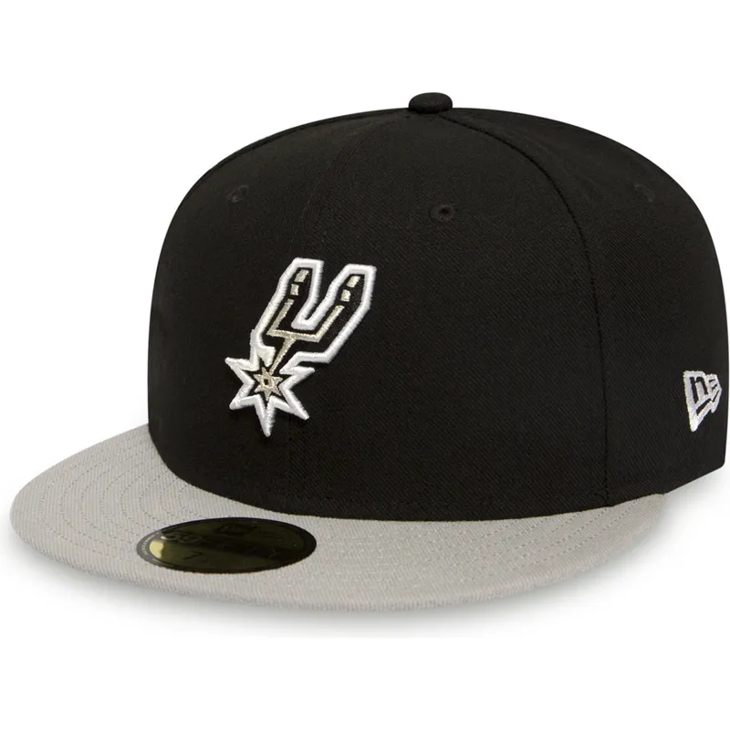 Casquette New Era Malbon Noire Taille 7 1/2 - Modèle Ajusté, Style Golf, Occasion Bon état