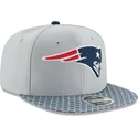 casquette-plate-grise-snapback-9fifty-sideline-new-england-patriots-nfl-new-era