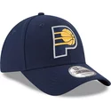 casquette-courbee-bleue-marine-ajustable-9forty-the-league-indiana-pacers-nba-new-era