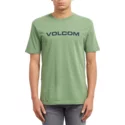 t-shirt-a-manche-courte-vert-crisp-euro-dark-kelly-volcom