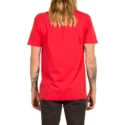 t-shirt-a-manche-courte-rouge-circle-stone-true-red-volcom