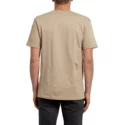 t-shirt-a-manche-courte-marron-crisp-sand-brown-volcom