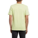 t-shirt-a-manche-courte-jaune-crisp-euro-shadow-lime-volcom