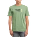 t-shirt-a-manche-courte-vert-stence-dark-kelly-volcom