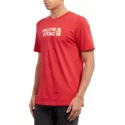 t-shirt-a-manche-courte-rouge-stence-engine-red-volcom