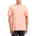 t-shirt-a-manche-courte-orange-pair-of-dice-orange-glow-volcom