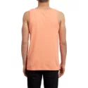 t-shirt-sans-manches-orange-classic-stone-salmon-volcom