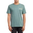 t-shirt-a-manche-courte-vert-center-pine-volcom