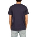 t-shirt-a-manche-courte-bleu-marine-garage-club-indigo-volcom
