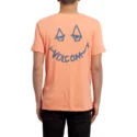 t-shirt-a-manche-courte-orange-chill-salmon-volcom