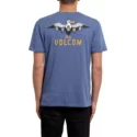 t-shirt-a-manche-courte-bleu-hellacin-deep-blue-volcom