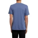 t-shirt-a-manche-courte-bleu-classic-stone-deep-blue-volcom