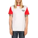 t-shirt-a-manche-courte-blanc-et-rouge-washer-true-red-volcom