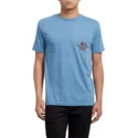 t-shirt-a-manche-courte-bleu-rip-pocket-wrecked-indigo-volcom