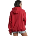 sweat-a-capuche-rouge-roll-it-up-chili-red-volcom