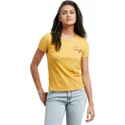 t-shirt-a-manche-courte-jaune-don-t-even-trip-citrus-gold-volcom