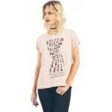 t-shirt-a-manche-courte-rose-cruize-it-mushroom-volcom