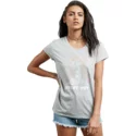 t-shirt-a-manche-courte-gris-burnt-out-radical-daze-heather-grey-volcom