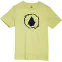 t-shirt-a-manche-courte-jaune-pour-enfant-shatter-shadow-lime-volcom
