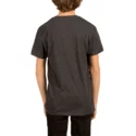 t-shirt-a-manche-courte-noir-pour-enfant-concentric-heather-black-volcom