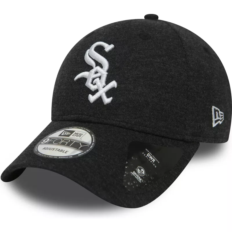 casquette-courbee-noire-ajustable-9forty-the-league-winterised-chicago-white-sox-mlb-new-era