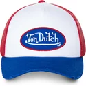 casquette-trucker-blanche-rouge-et-bleue-truck16-von-dutch