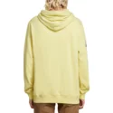 sweat-a-capuche-jaune-deadly-stone-lime-volcom