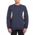 sweat-shirt-bleu-marine-wailes-navy-volcom